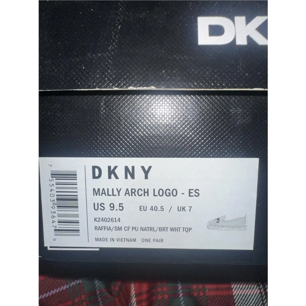 DKNY shoes - DKNY Mally Arch Logo-ES - Mally Arch - Natrl/Brt Wht 4