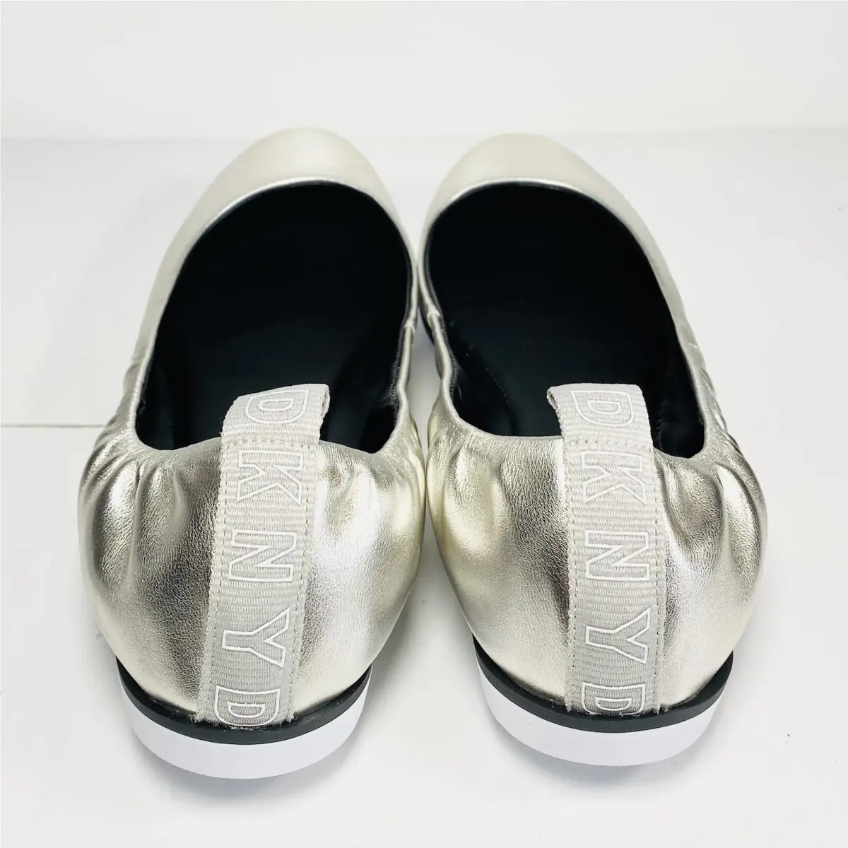 DKNY shoes - DKNY vivi Ballerina - vivi Ballerina - Silver (UPC: 603556276952) 6