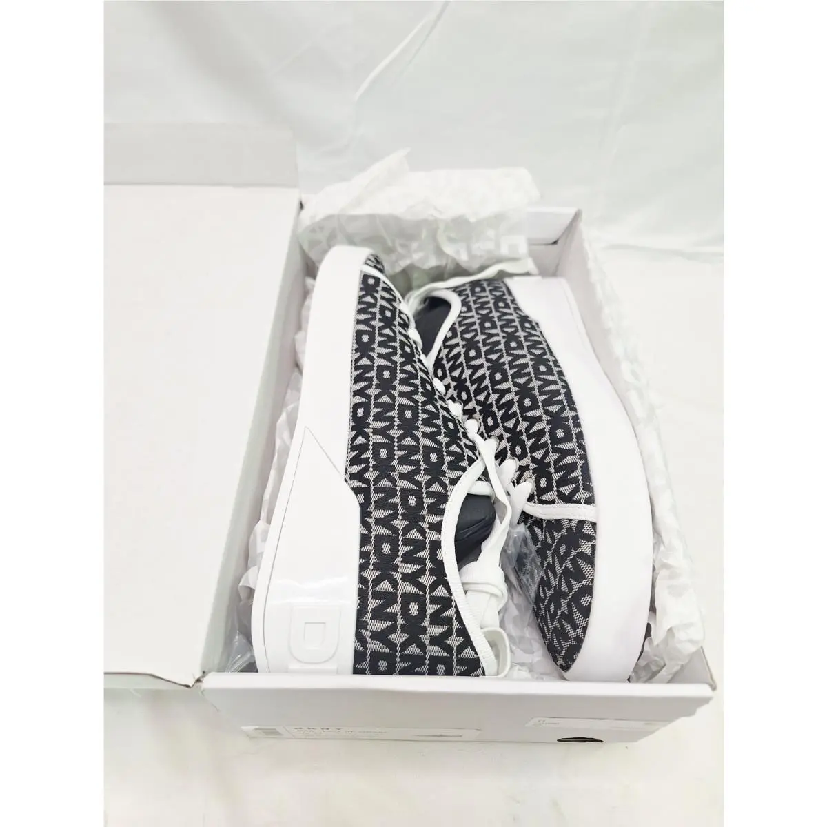DKNY shoes - DKNY Lace Up Sneaker - Lace Sneaker - K3415881 - Black 1