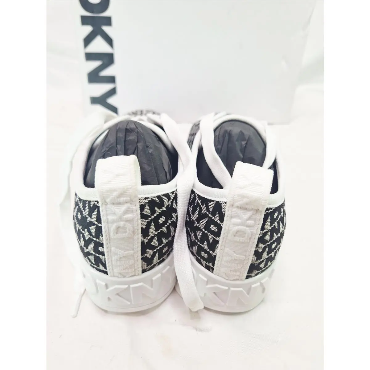 DKNY shoes - DKNY Lace Up Sneaker - Lace Sneaker - K3415881 - Black 4