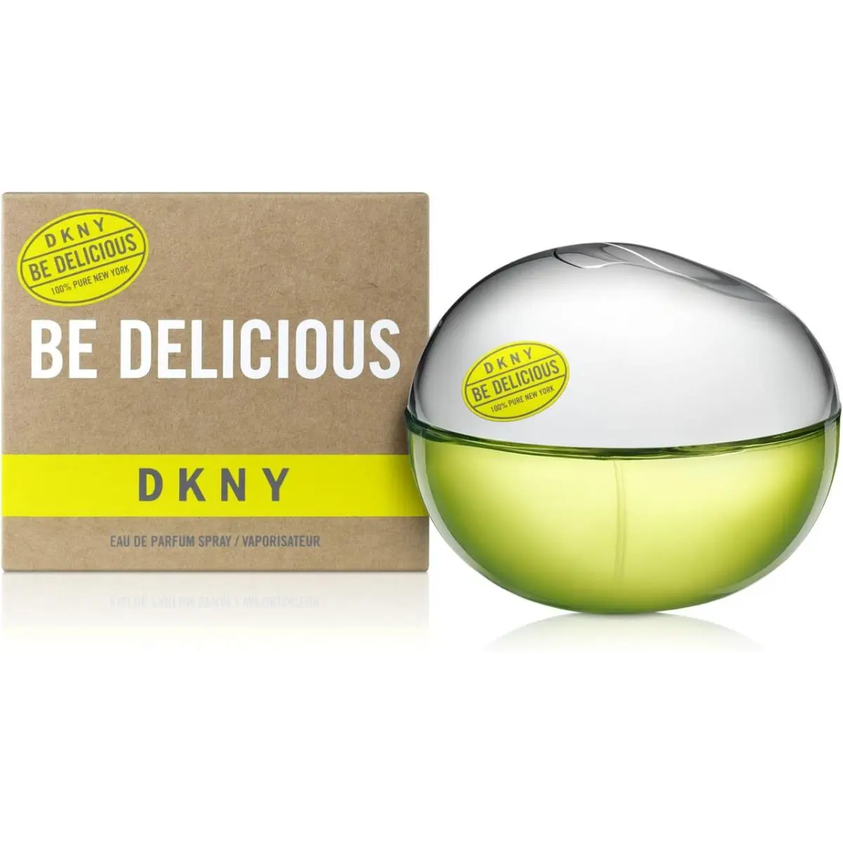 Dkny Be Delicious Eau De Parfum Spray For Women 3.4 oz Designer Perfume