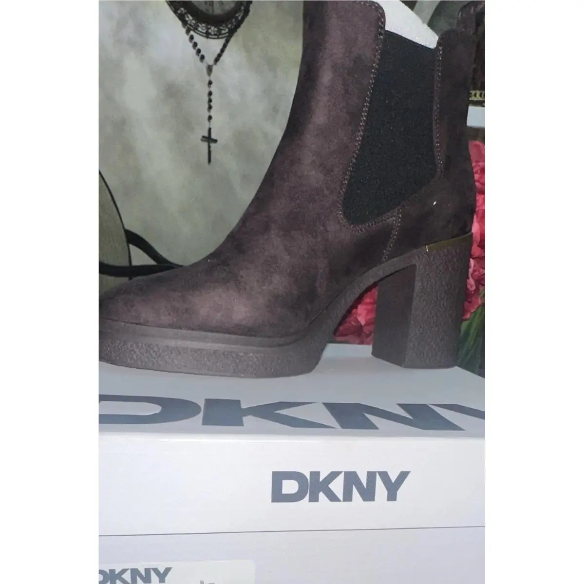 DKNY shoes - DKNY Tarquin Platform B - Tarquin Platform - K4566745 - Brown 9