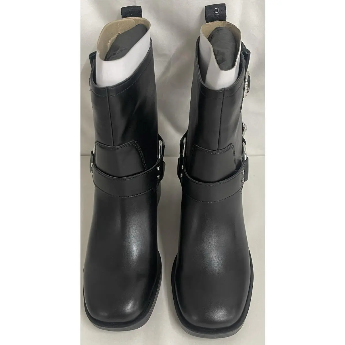 DKNY shoes - DKNY Nolan - Harness Boot - Black (UPC: 0755403233349) 2