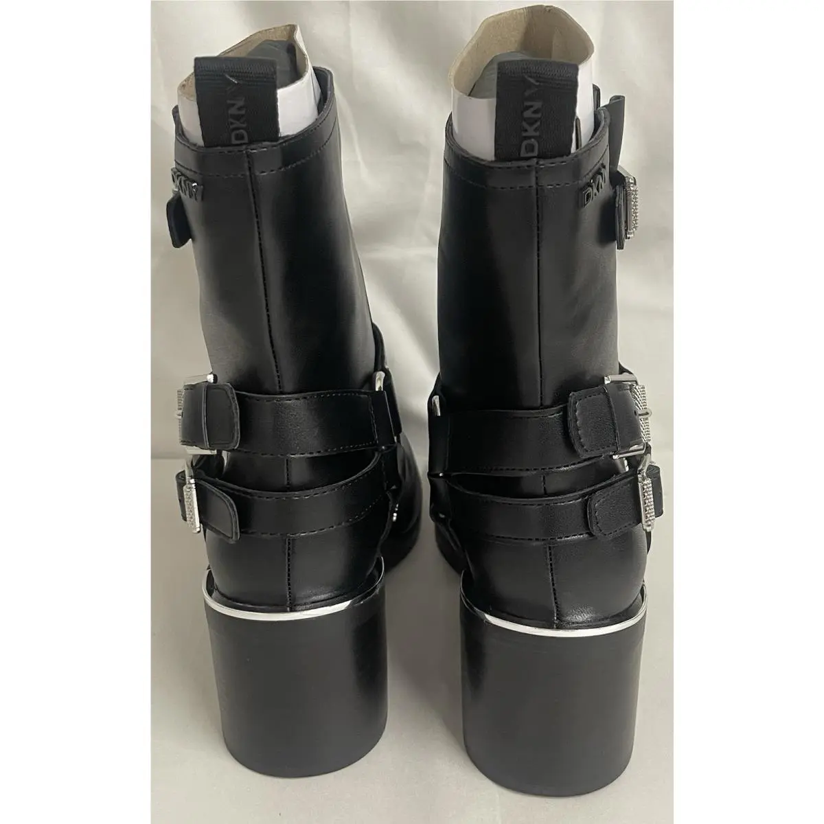 DKNY shoes - DKNY Nolan - Harness Boot - Black (UPC: 0755403233349) 4