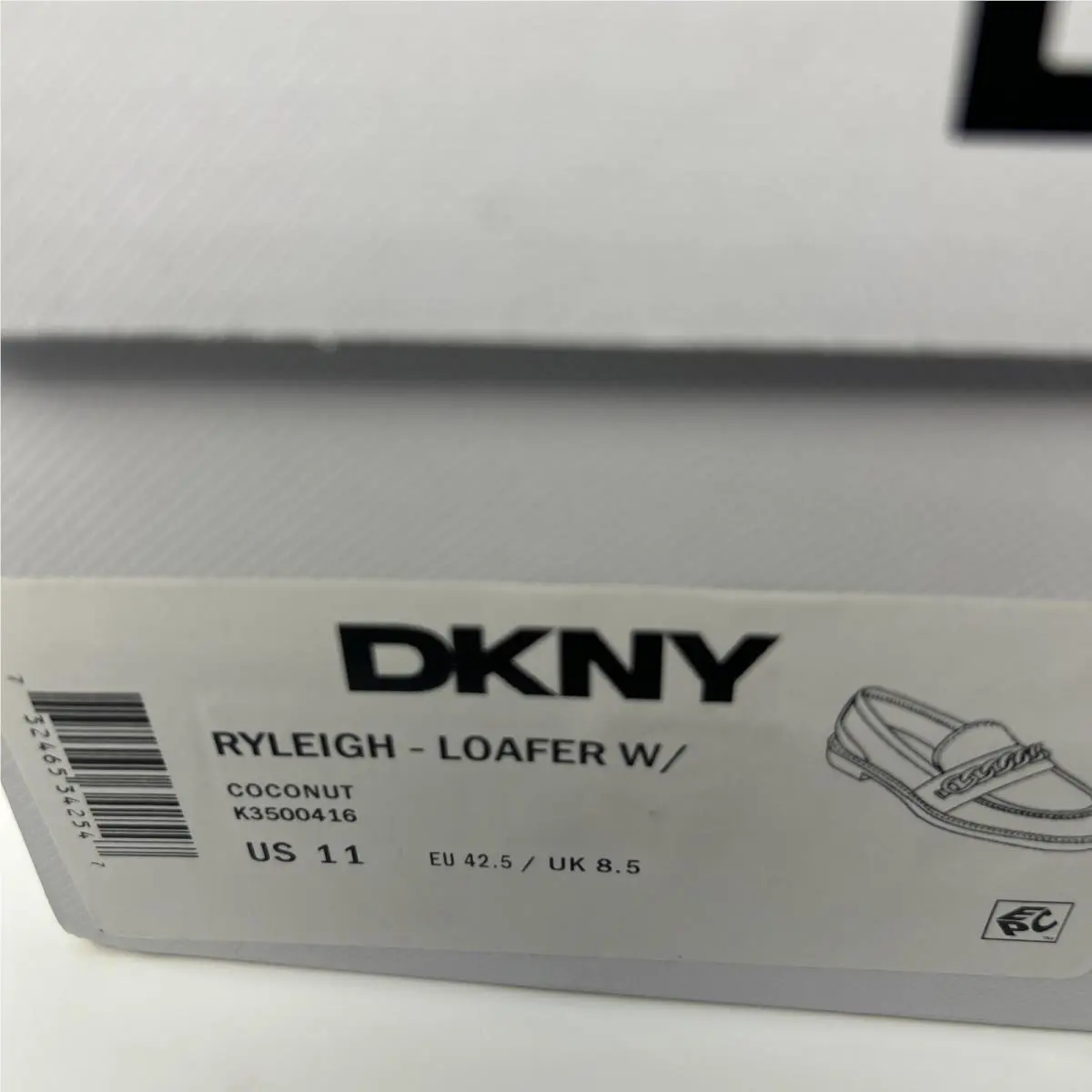 DKNY shoes - DKNY Ryleigh Chain Loafers - Ryleigh Chain Loafers - Coconut (Cream/Off-White) 11