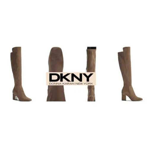 DKNY shoes - Over The Knee - Over The Knee - K3209375 - Gray Beige - Mushroom (UPC: 755404477131) 4