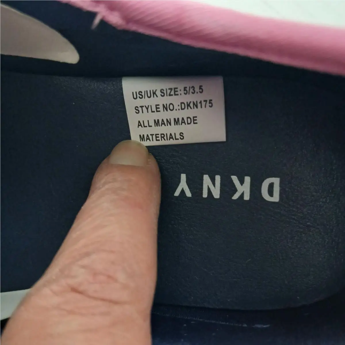 DKNY shoes - Sneaker Shoes - Sneaker Shoes - DKN175 - Pink (UPC: 888133195202) 7
