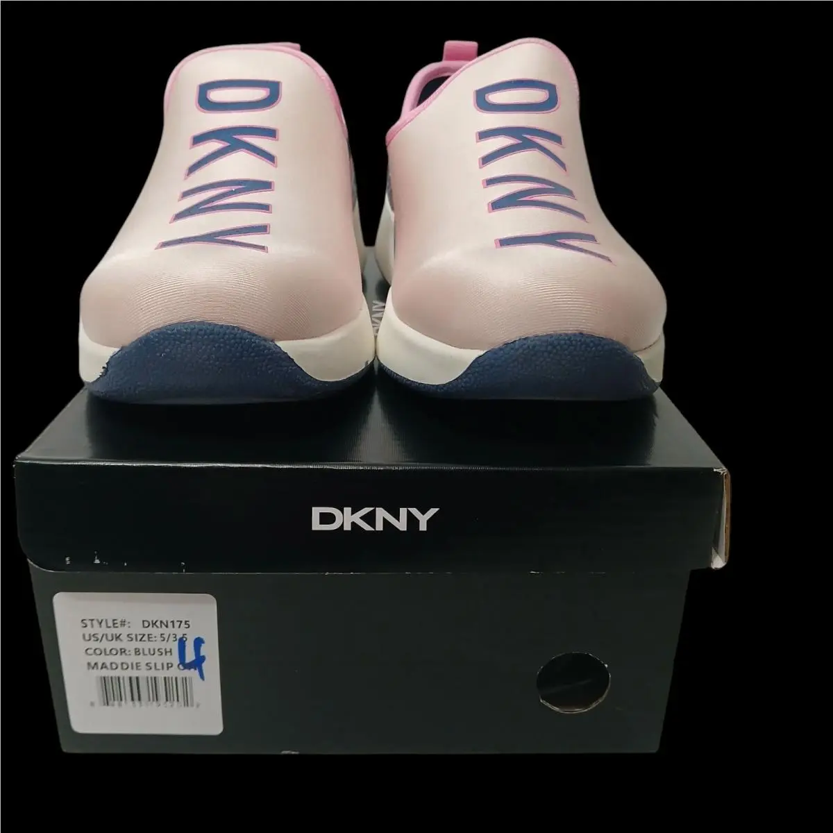 Dkny Blush Maddie Slip On Athletic Sneaker Shoes Girls Size US 5