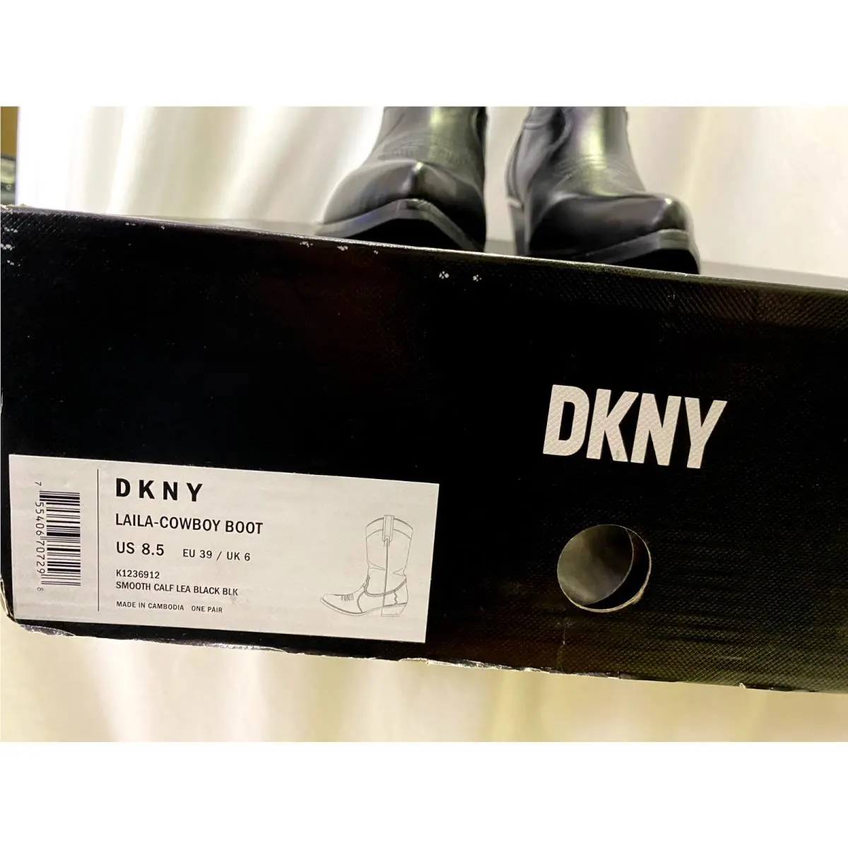 DKNY shoes - Laila - Laila - Black (UPC: 755406707298) 9