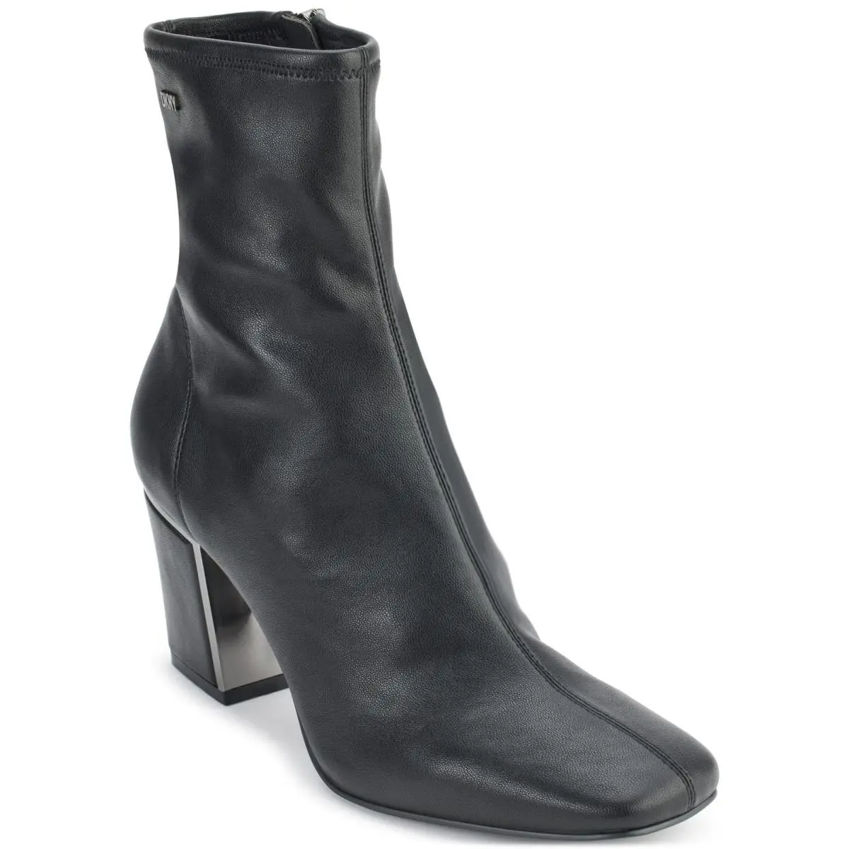 Dkny Womens Shoes Boot Black 10 10 Black Leather