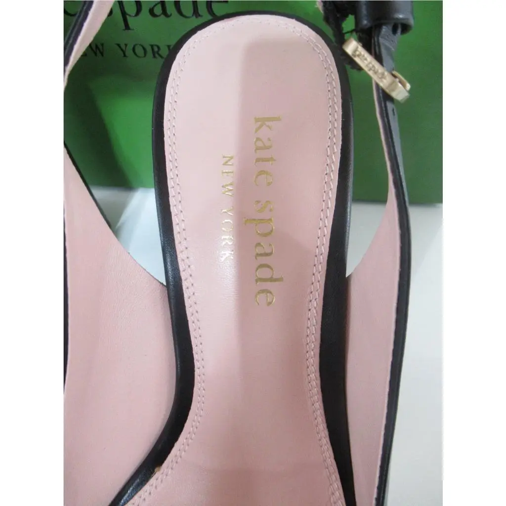 Kate Spade shoes - Kate Spade New York Bowdie Sling - KB829 - Black (UPC: 196021231285) 4