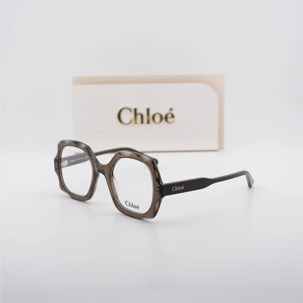 Chloe CH0228O 005 Shiny Dark Brown 51mm Eyeglasses