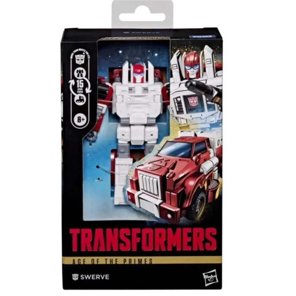 Transformers Age of The Primes Deluxe Class Swerve Action Figure In-hand