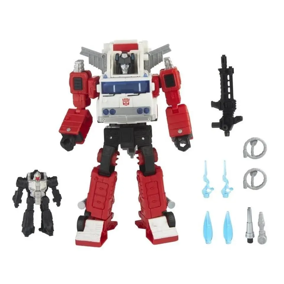 Transformers Artfire and Nightstick Voyager Figure Set Generation Selects