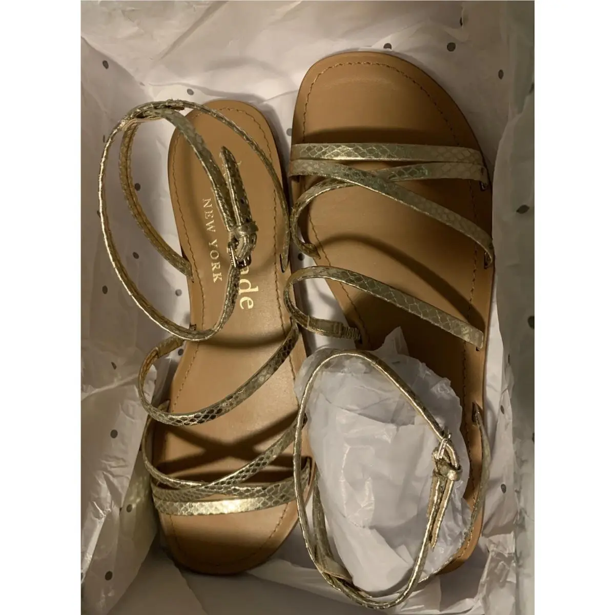 Kate Spade shoes - KD355 - KD355 - Gold (UPC: 0196021284922) 3
