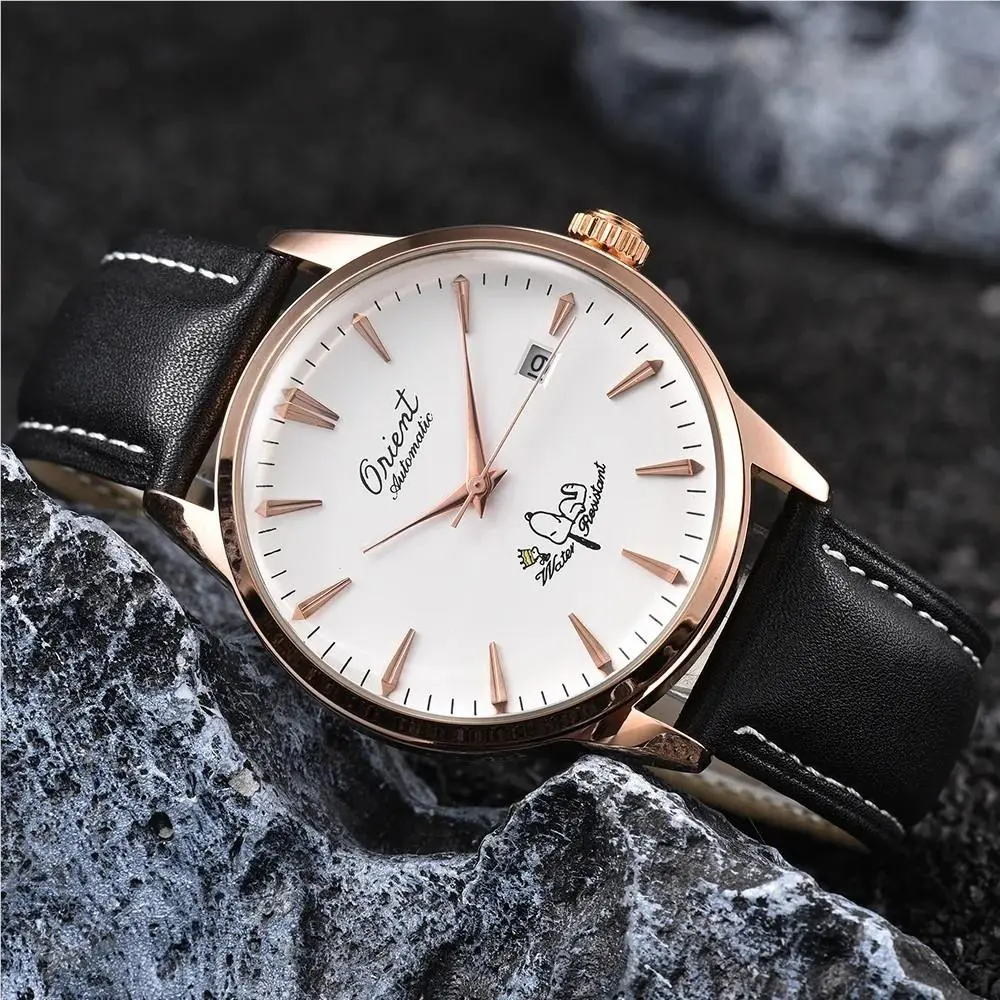 Watch Japan Bambino Classic Men Luxury Birthday Gift Automatic Mechanical 23 by Orient