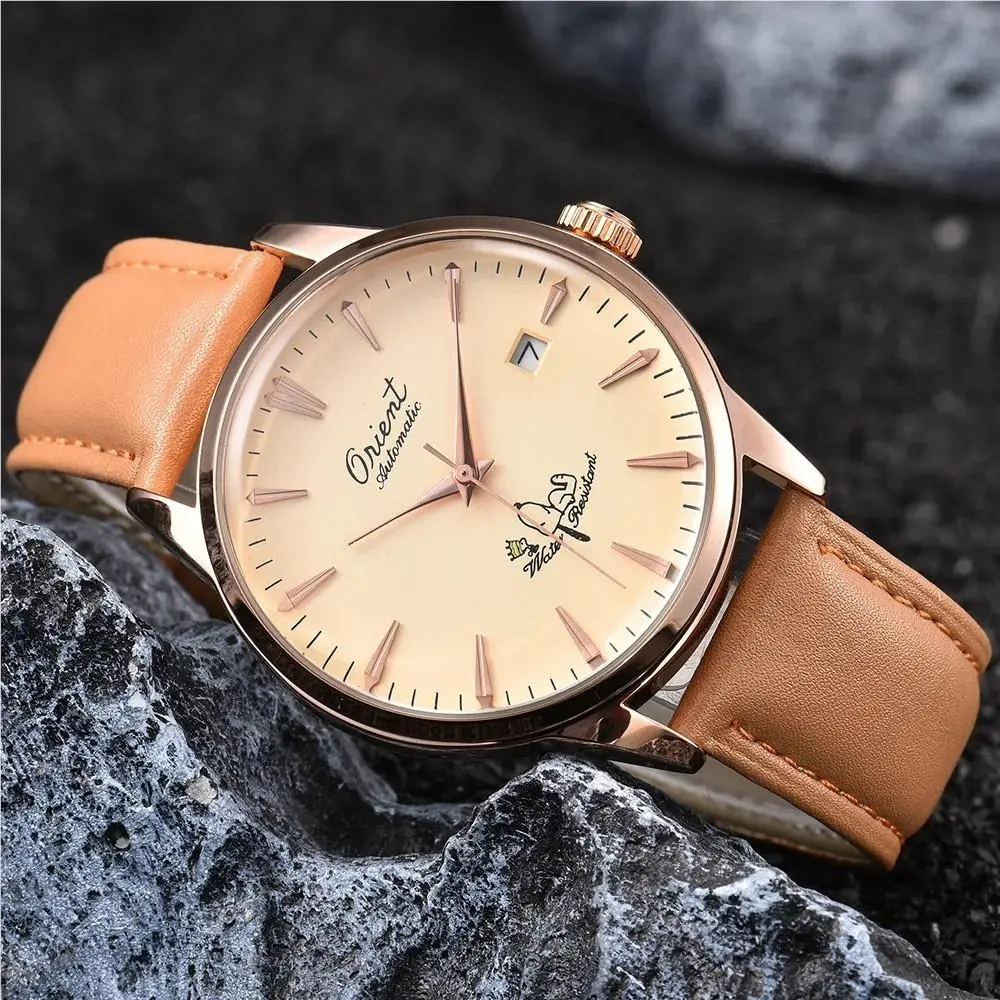 Watch Japan Bambino Classic Men Luxury Birthday Gift Automatic Mechanical 24 by Orient