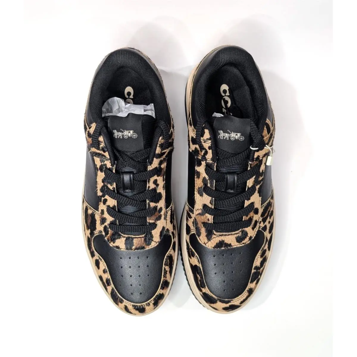 Coach shoes - Coach Platform Sneaker - Platform Sneaker - CCI57 - Black/Leopard 0