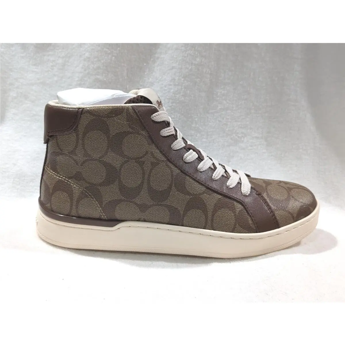 Coach shoes - Coach Clip High Top - Clip High Top - G5367 - Khaki/Saddle 15