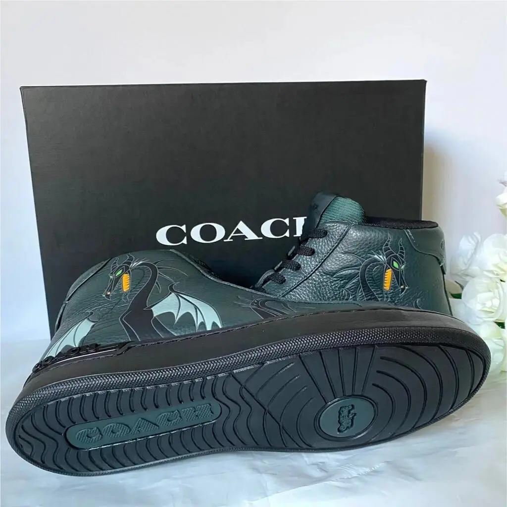 Coach shoes - high top sneaker - high top sneaker - cc730 - Green 3
