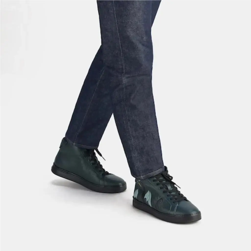 Coach shoes - high top sneaker - high top sneaker - cc730 - Green 7