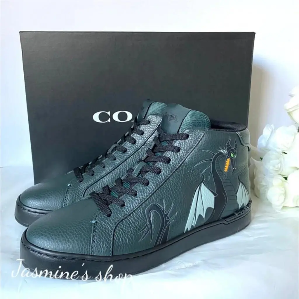 Coach shoes - high top sneaker - high top sneaker - cc730 - Green 9