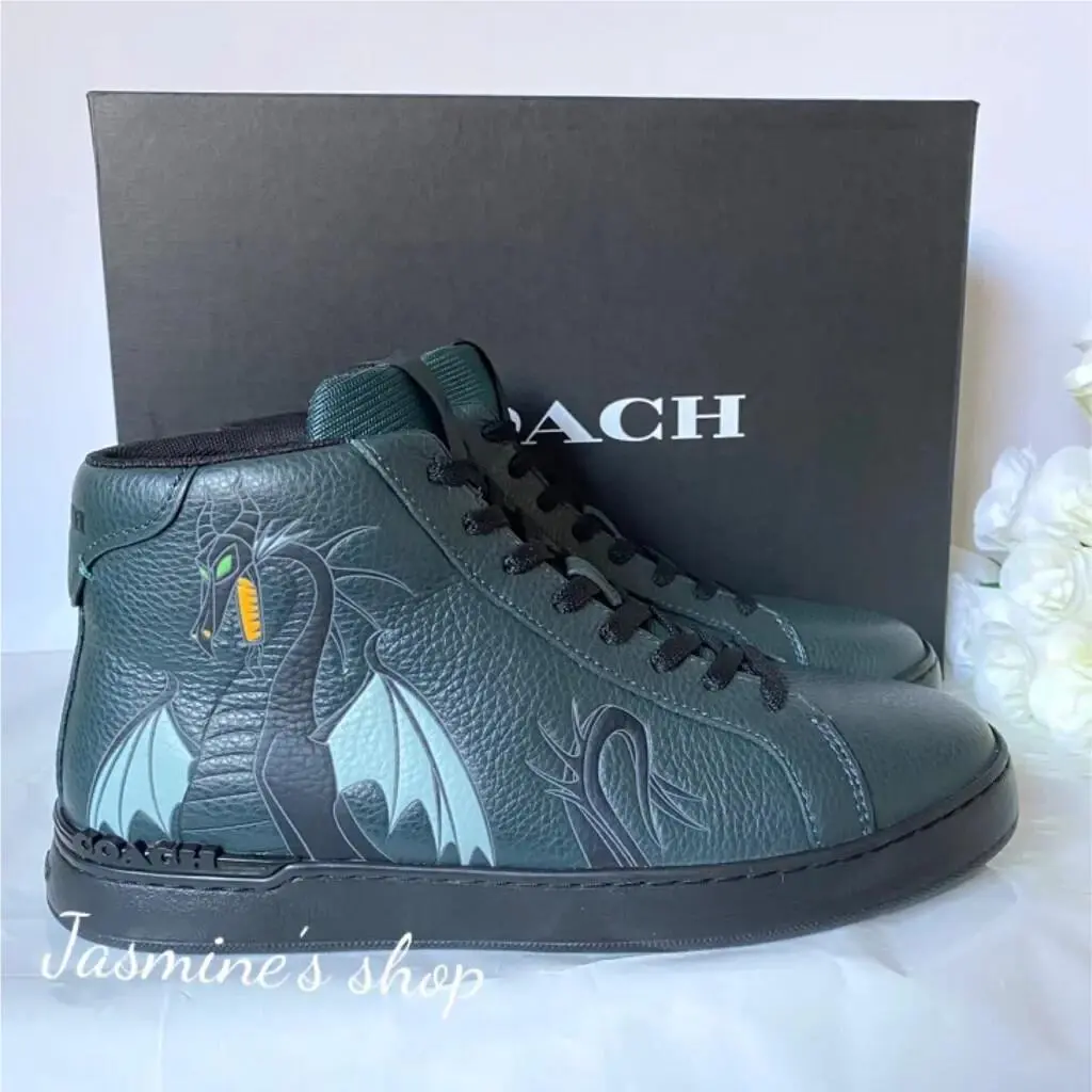 Coach shoes - high top sneaker - high top sneaker - cc730 - Green 10