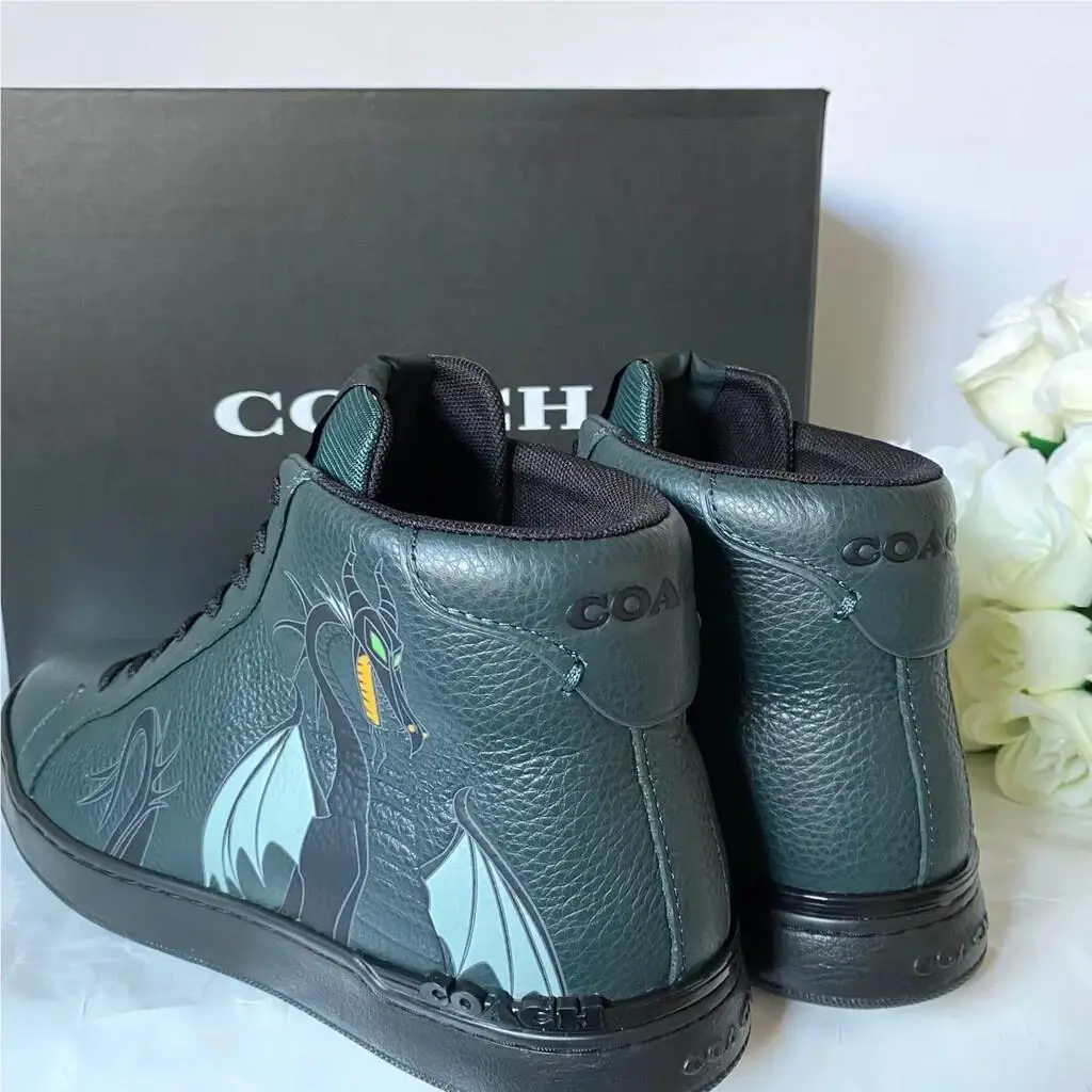 Coach shoes - high top sneaker - high top sneaker - cc730 - Green 15