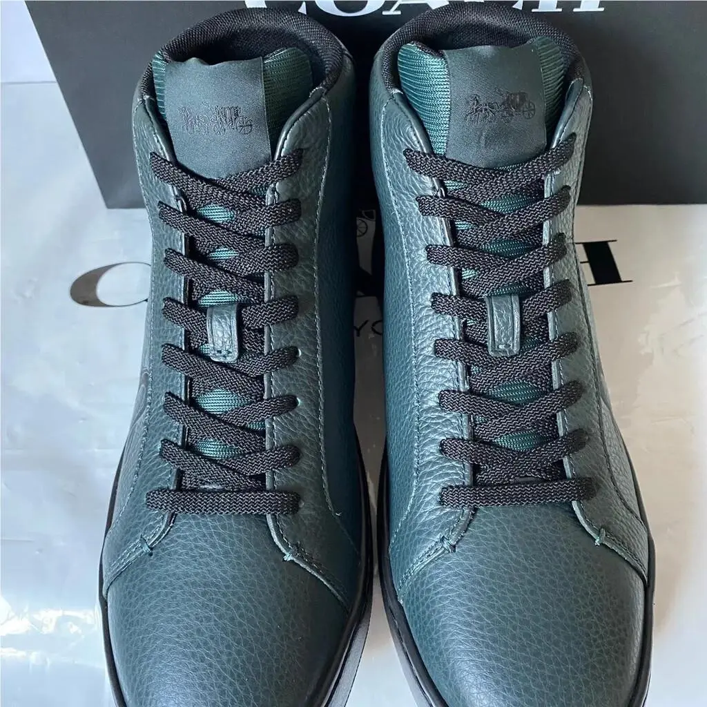Coach shoes - high top sneaker - high top sneaker - cc730 - Green 4