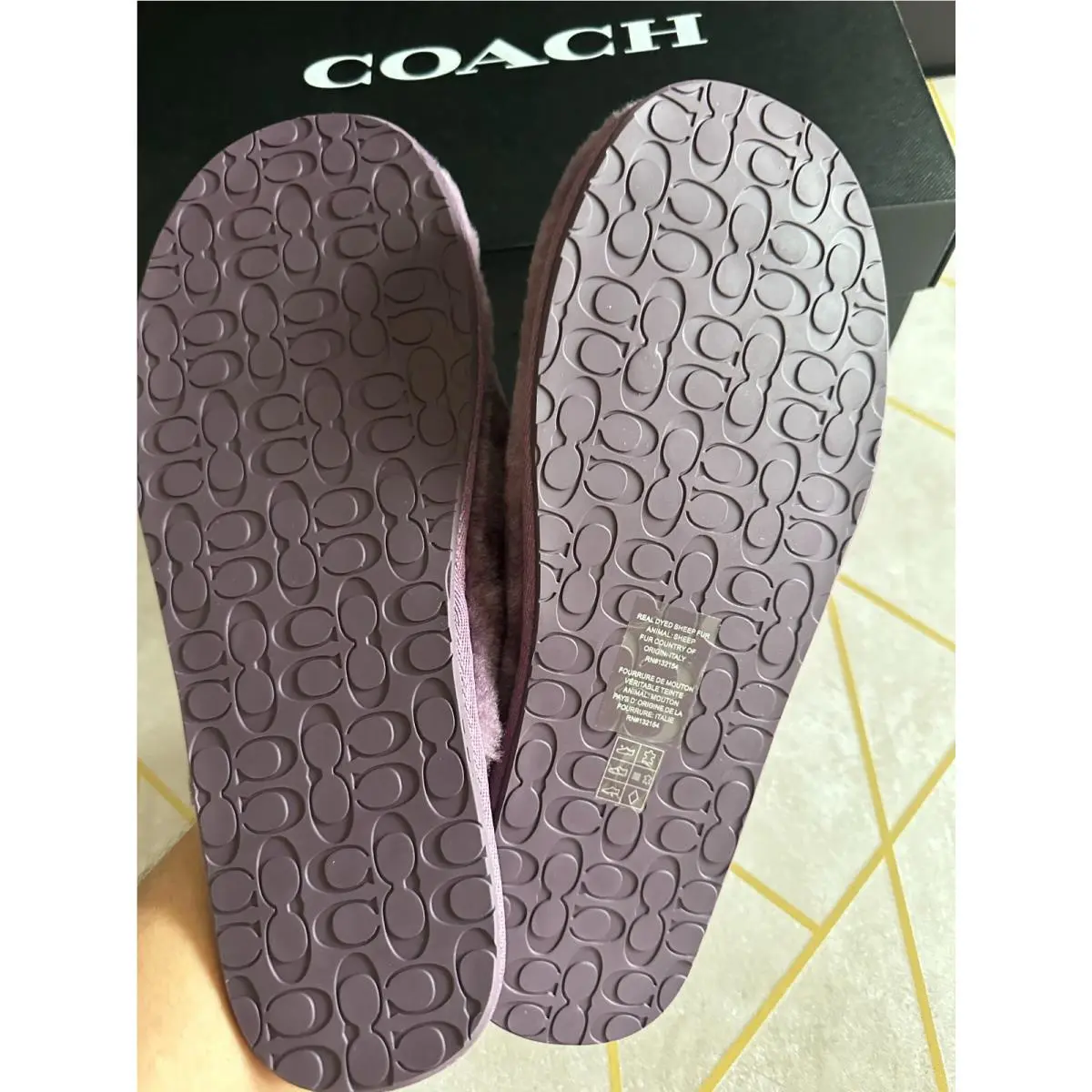Coach shoes - Purple 9