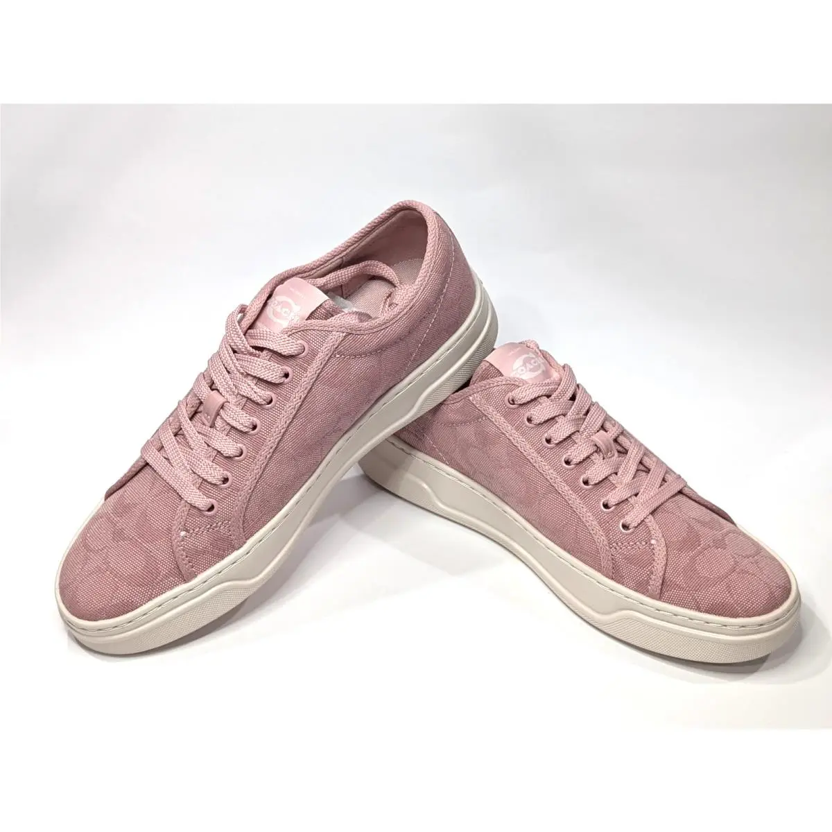 Coach shoes - Coach Canvas Sneaker - Canvas Sneaker - CAS55 - Carnation/Chalk 9