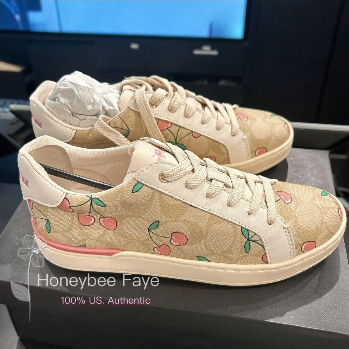 Coach shoes - Converse Chuck Taylor All Star - HEARTS - Khaki/Pink 2