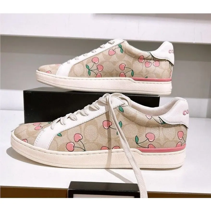 Coach shoes - Converse Chuck Taylor All Star - HEARTS - Khaki/Pink 3