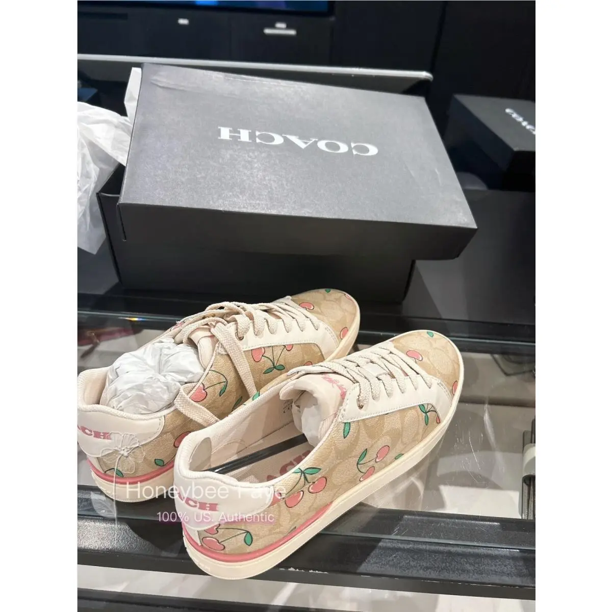 Coach shoes - Converse Chuck Taylor All Star - HEARTS - Khaki/Pink 15