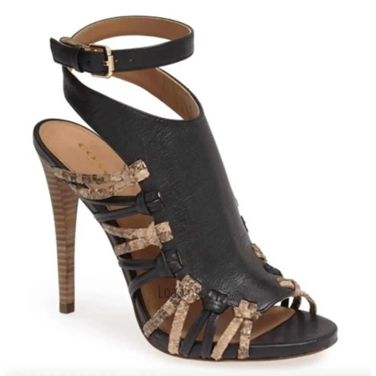 Coach shoes - Open Toe - Open Toe - Black, S: BLACK 4