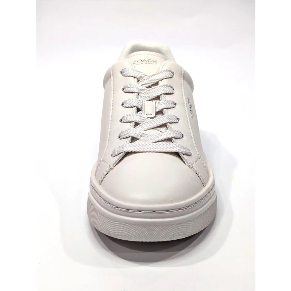 Coach shoes - Coach High Line Leather Sneaker - CW971 - Pink/Chalk 3