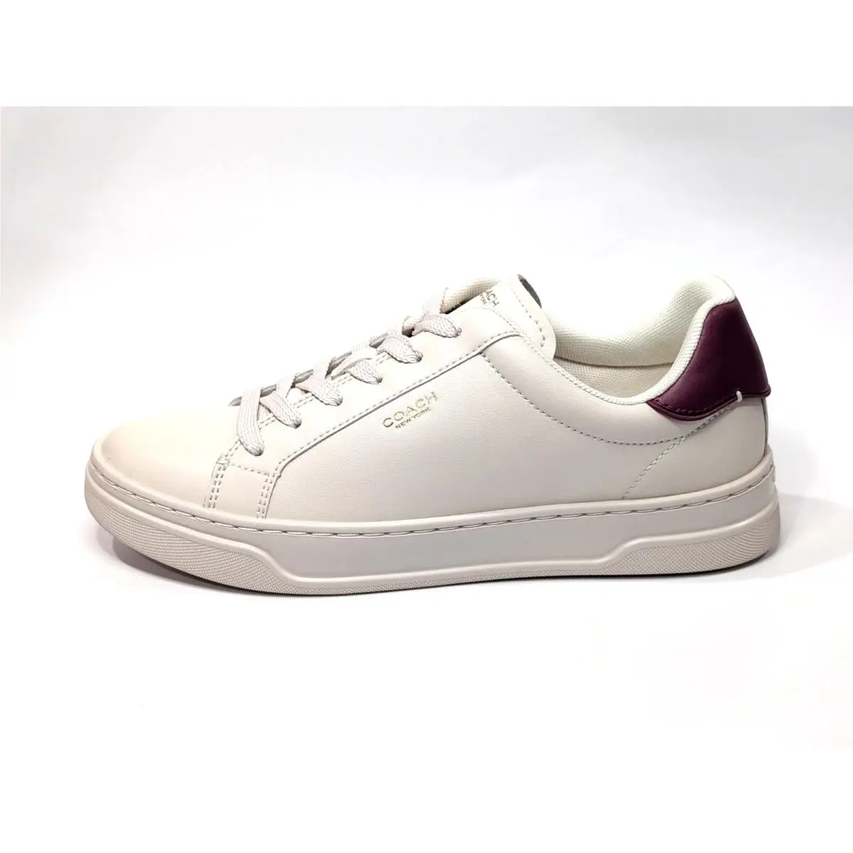 Coach shoes - Coach High Line Leather Sneaker - CW971 - Pink/Chalk 5