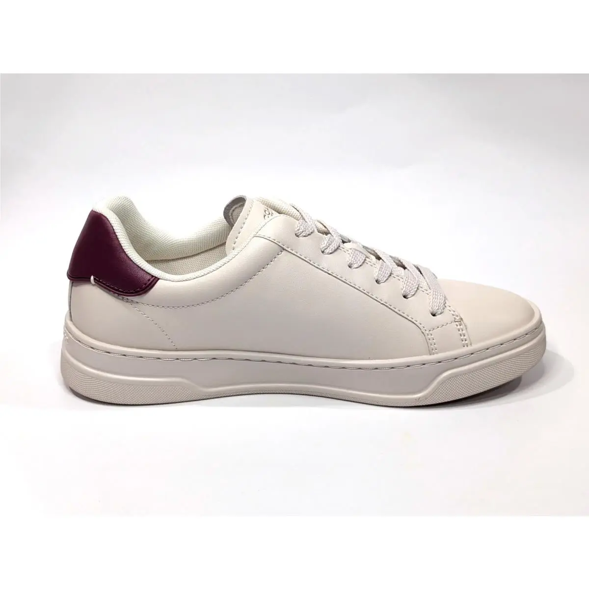 Coach shoes - Coach High Line Leather Sneaker - CW971 - Pink/Chalk 17