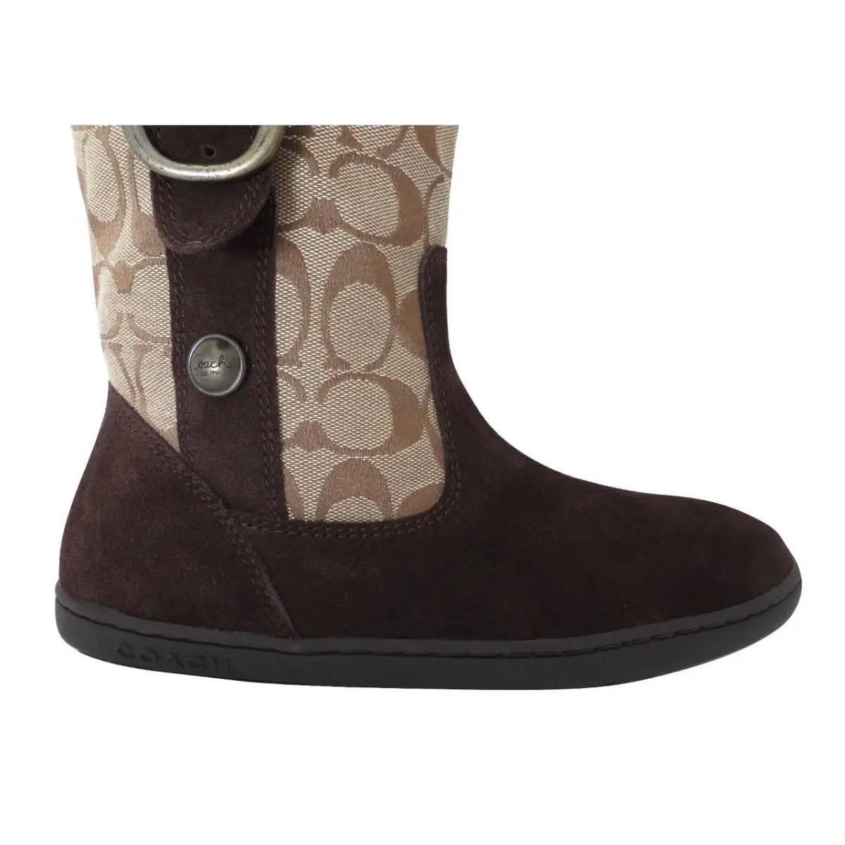 Coach shoes - Coach Meyer - Meyer - Khaki & Chestnut Brown 5
