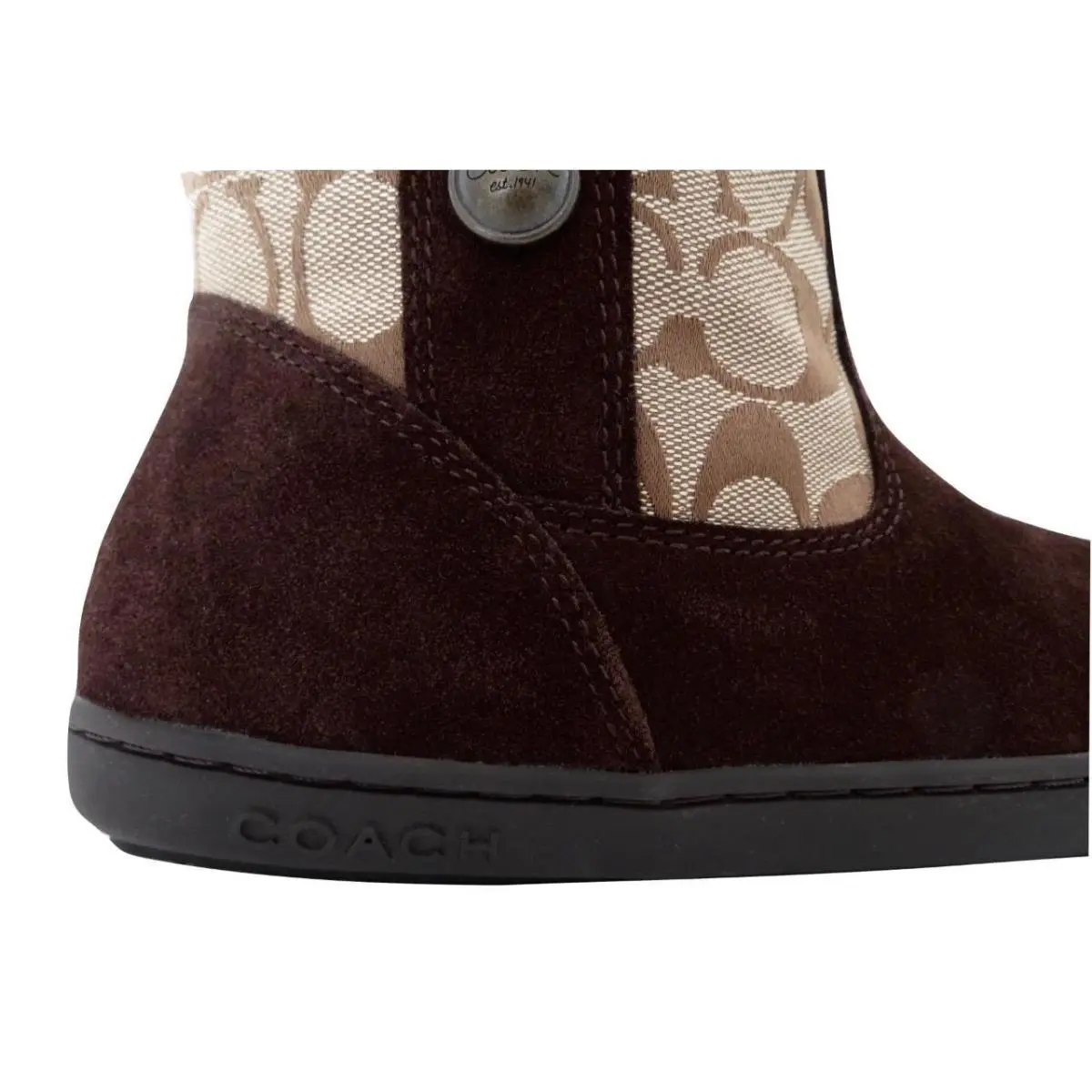 Coach shoes - Coach Meyer - Meyer - Khaki & Chestnut Brown 6