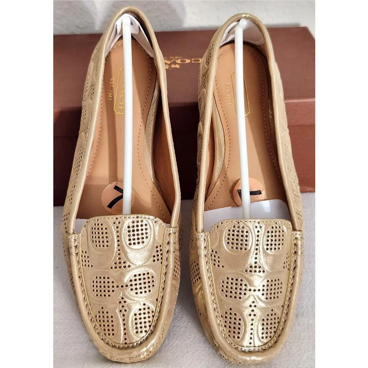 Coach shoes - COACH PAT - PAT - Gold 10