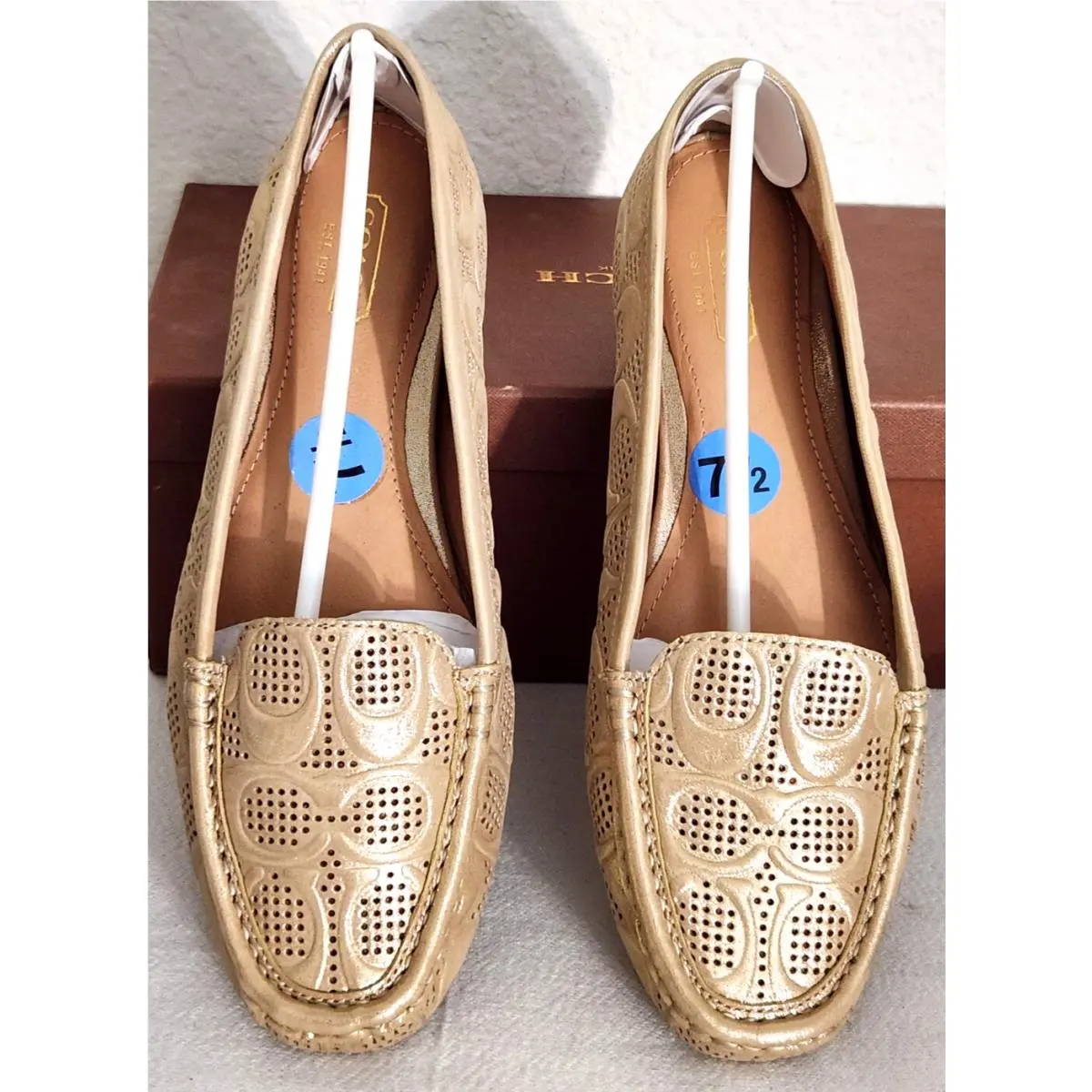 Coach shoes - COACH PAT - PAT - Gold 11