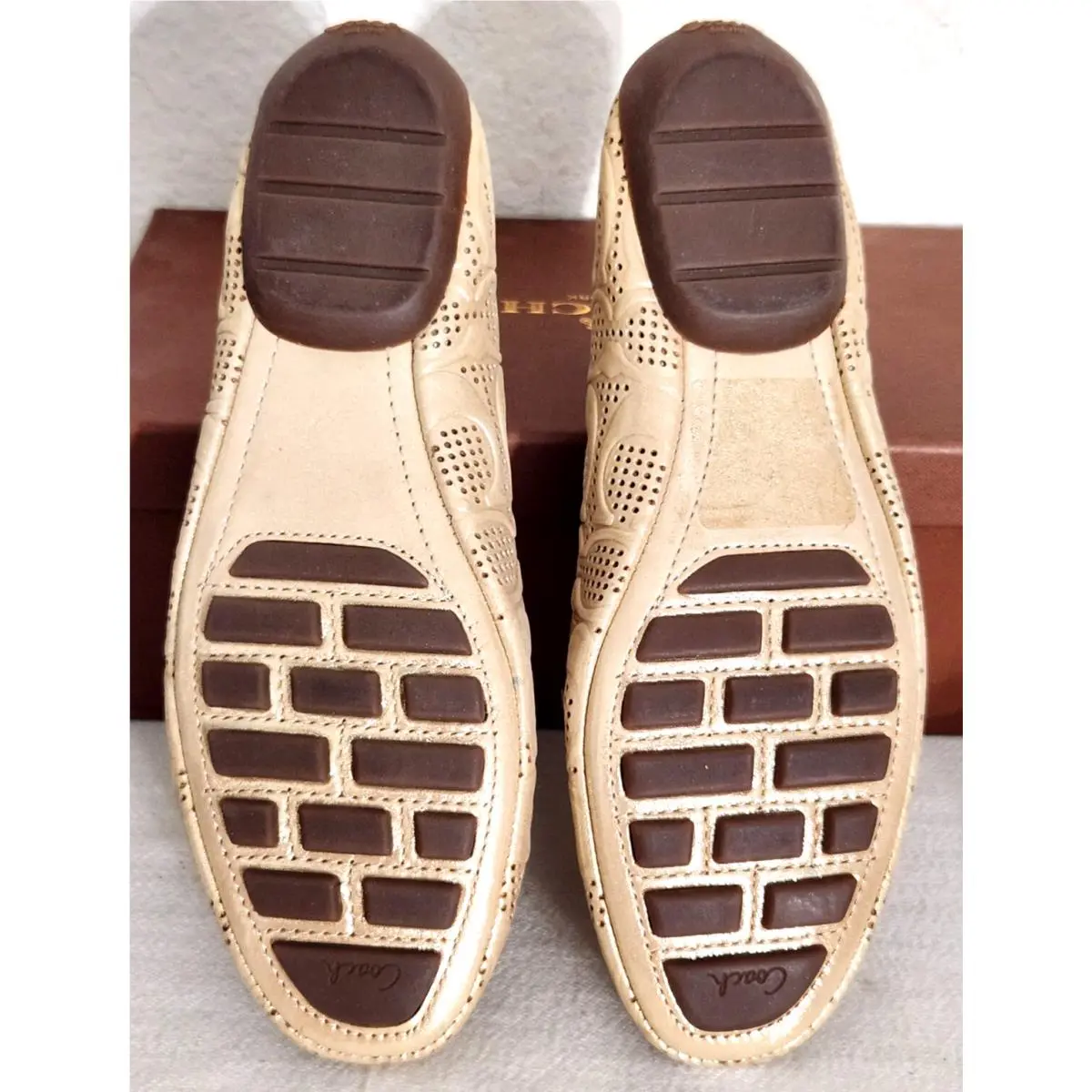 Coach shoes - COACH PAT - PAT - Gold 16