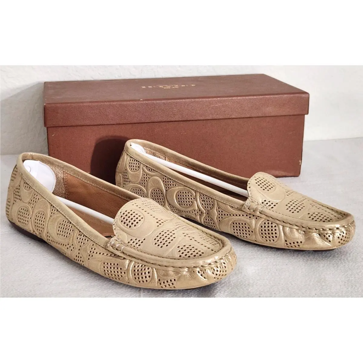 Coach shoes - COACH PAT - PAT - Gold 2