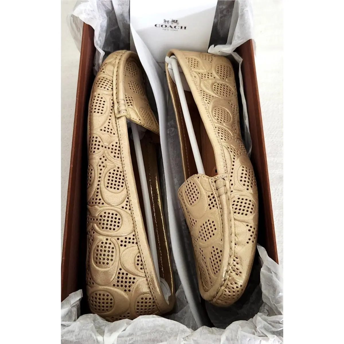 Coach shoes - COACH PAT - PAT - Gold 36