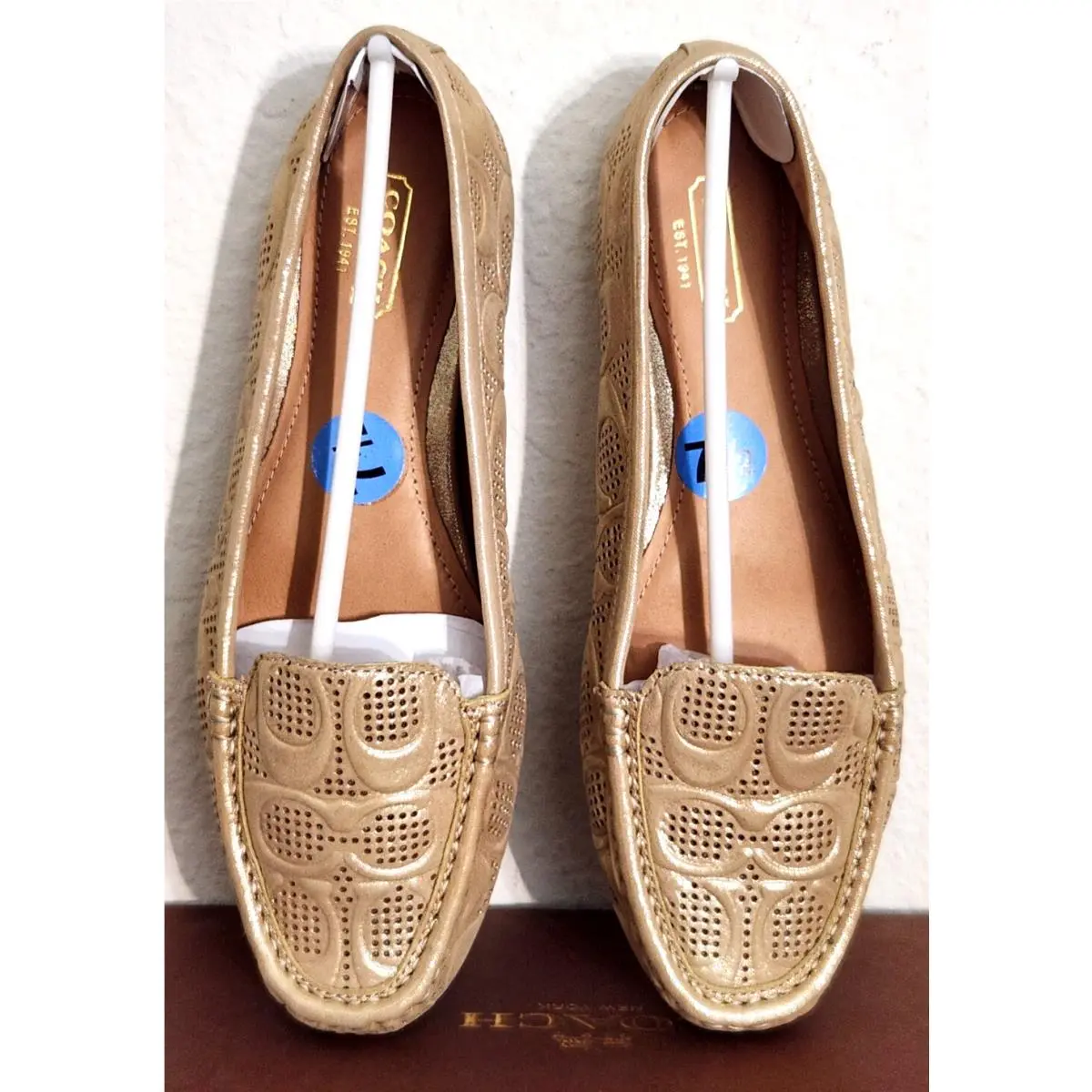 Coach shoes - COACH PAT - PAT - Gold 12