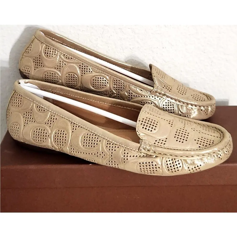 Coach shoes - COACH PAT - PAT - Gold 19