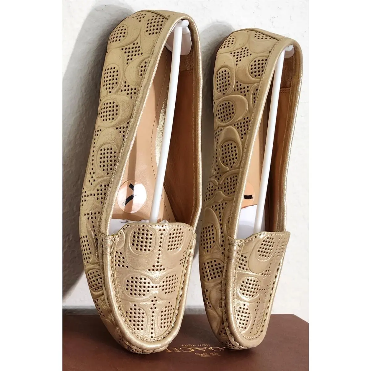 Coach shoes - COACH PAT - PAT - Gold 28