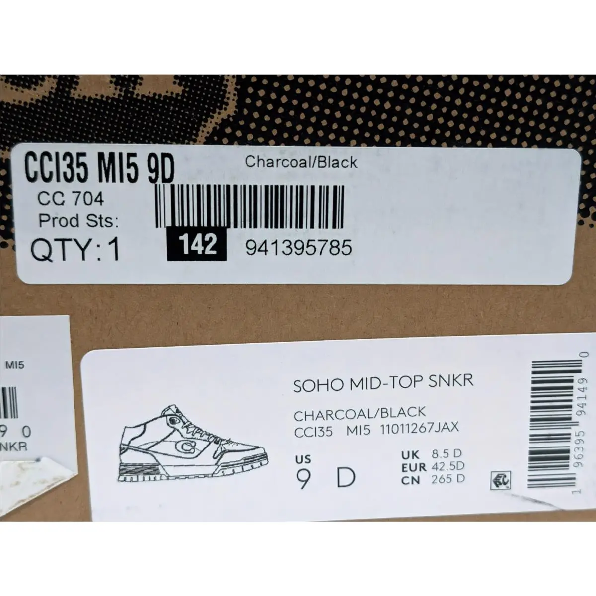 Coach shoes - Coach SOHO - SOHO - CAQ10 - Charcoal/Black 18
