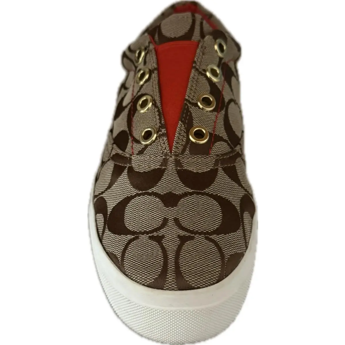 Coach shoes - Khaki/Red, S: KHAKI 0